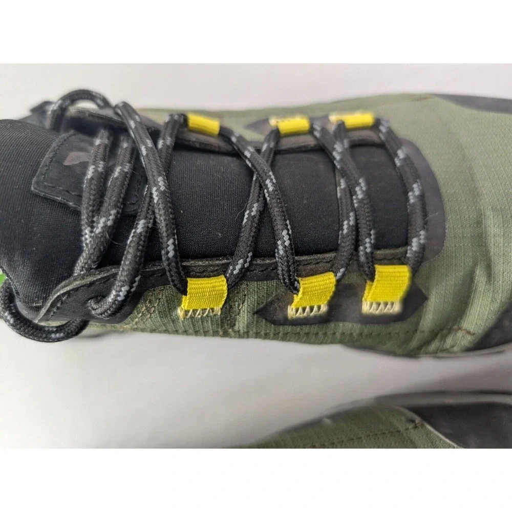 Territory Rainier Sneaker Ripstop Leather‎ Round Toe Low Top Lace Up Sz 10.5